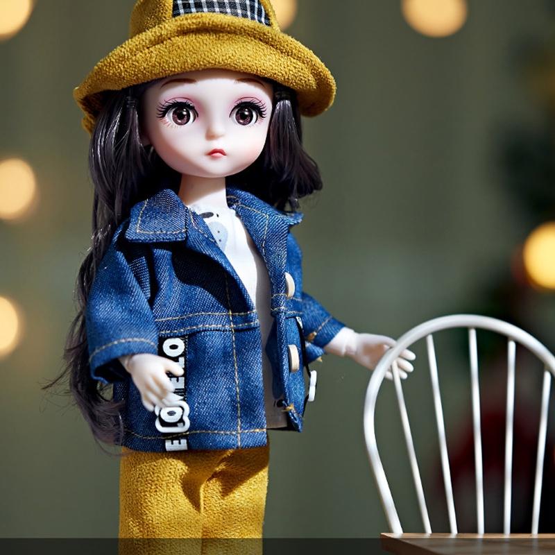 Изысканно выполненная BJD кукла с тематикой 12 знаков зодиака. Полный набор с одеждой, мягким париком и виниловой головой!