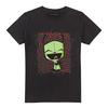 Футболка Invader Zim Happy Gir 100% Хлопок Мужская S-5XL, Черный
