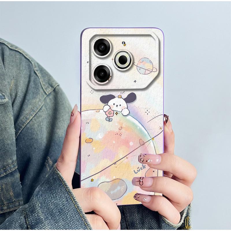Чехол для телефона Tecno Pova 6 Neo Задняя крышка Pova 6Neo Силиконовый Милый Панда Цветок Мальчики Девочки Мультяшный Корпус Защитный Coque Funda