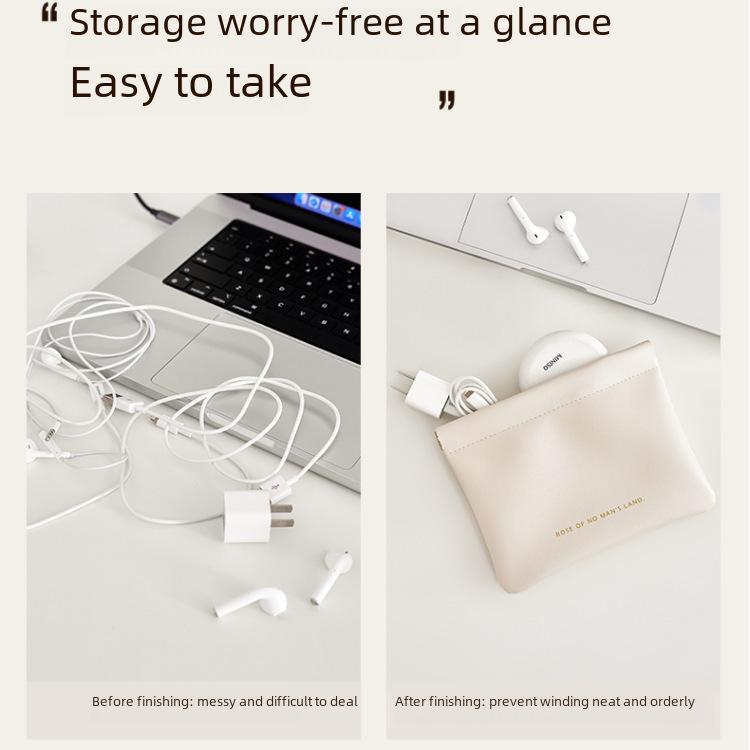 Водонепроницаемая косметичка из искусственной кожи Shrapnel - компактное хранение косметики и цифровых аксессуаров