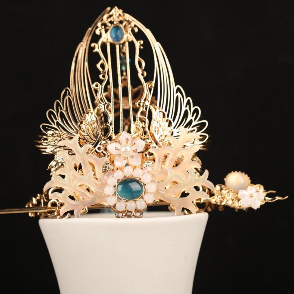 Аксессуары для волос в китайском стиле, заколка для волос в стиле ханьфу, головной убор, палочка для волос, реквизит для фотосъемки