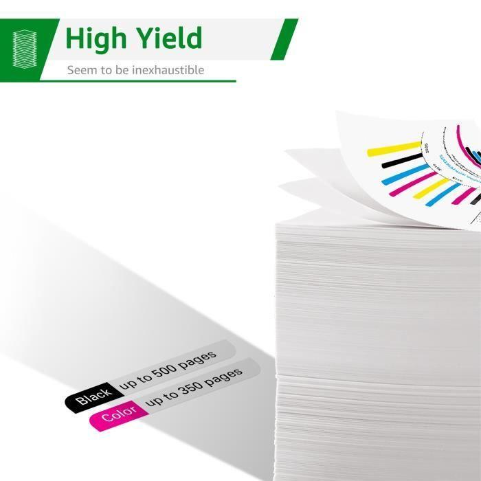 Чернильный картридж - GREENSKY - 604XL - Упаковка из 12 штук - Совместим с EPSON - Ресурс до 500 страниц