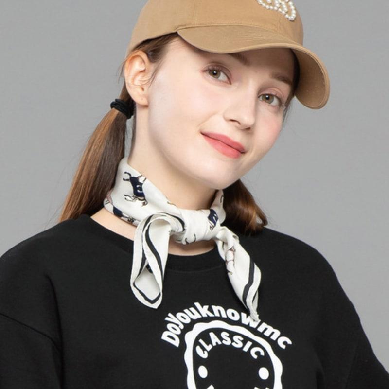 DOYOUKNOWMC ALL SEASON Mini Mal Ivory Petite Scarf