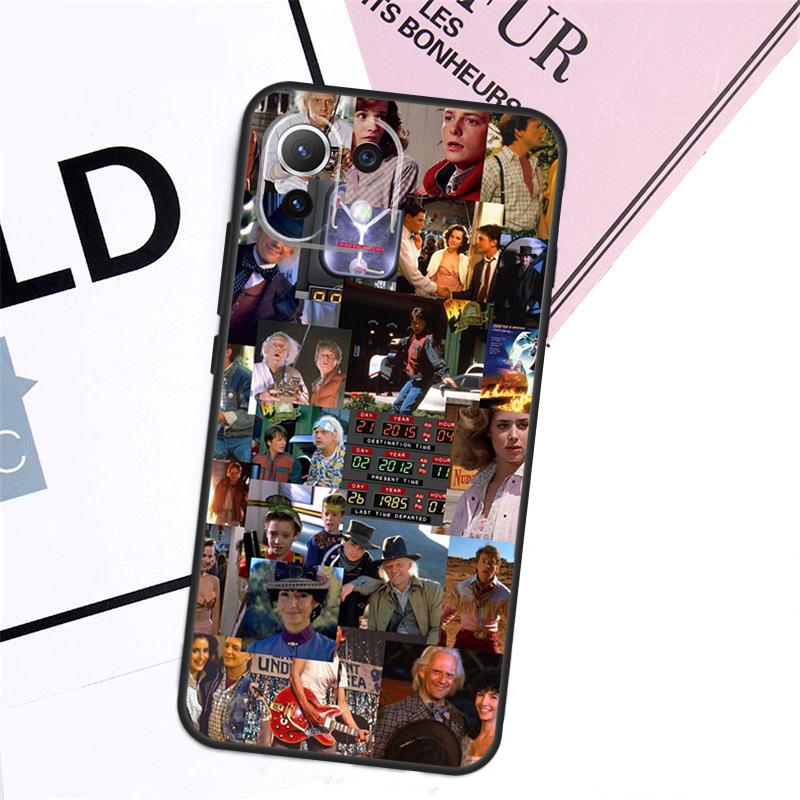 Back to the Future Case For POCO M6 Pro X6 X3 X4 X5 F3 F4 F5 M5s Xiaomi 13 14 13T Pro 11T 12T 12 Lite Cover