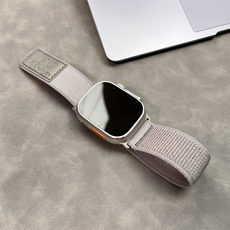 Nylon Trail Loop Strap For Apple Watch Ultra Band 49mm 46mm 42mm 45mm 41mm 44mm 40mm 38mm Bracelet for iWatch Series 11 10 9 8 7 6 5 4 SE Accessory