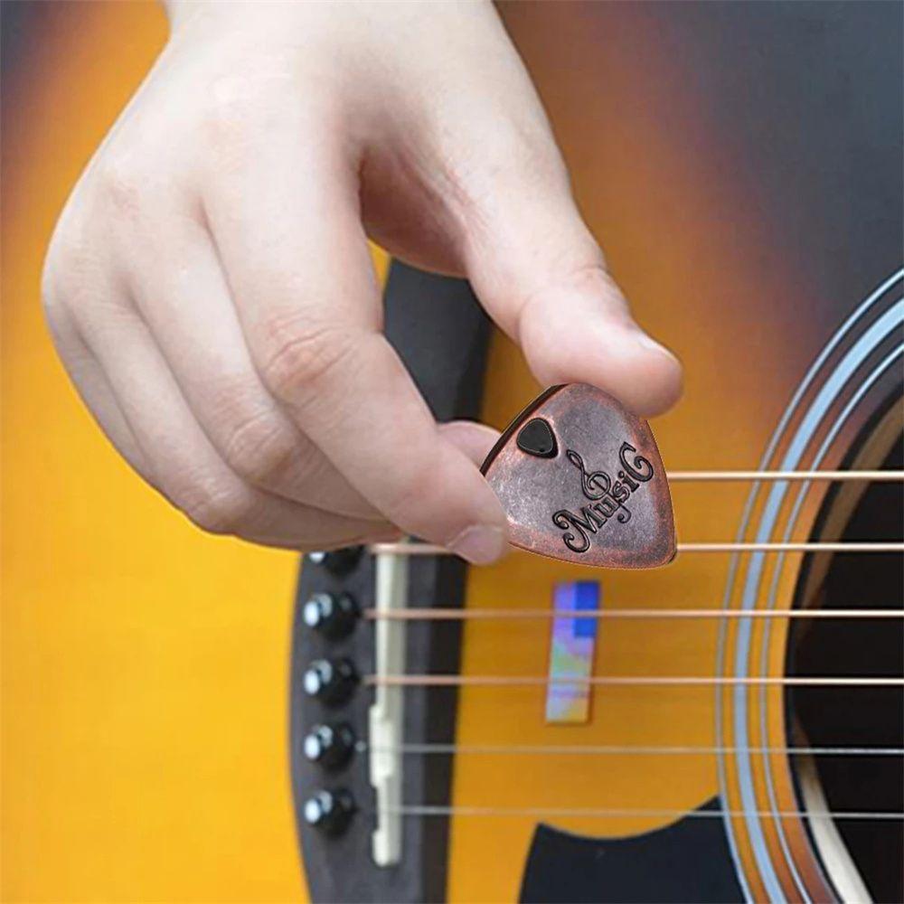 Zinc Zinc Zinc Alloy Guitar Parts and Accessories Guitar Pick Metal Guitar Pick Zinc Zinc Zinc Alloy Pick Plectrum