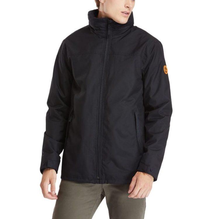 Timberland Куртки Мужские Черные С Капюшоном Утепленные Другие A2EU1001