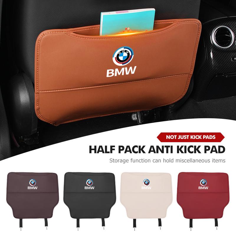 For BMW 1 Se E88 For BMW Car Seat Back Anti Kick Pad Child Anti-Scratch Protective Mat 50th Anniversary Edition E36 E46 E53 E90 E60 E93 E87 G20