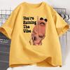 Marcus The Worm Funny T Shirt Trendy Short Sleeve Round Neck Tshirt Streetwear Printed Tshirt Clothes