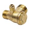 Connector Air Compressor Check Valve For Air Compressor 20*16*10 Gold Replaces