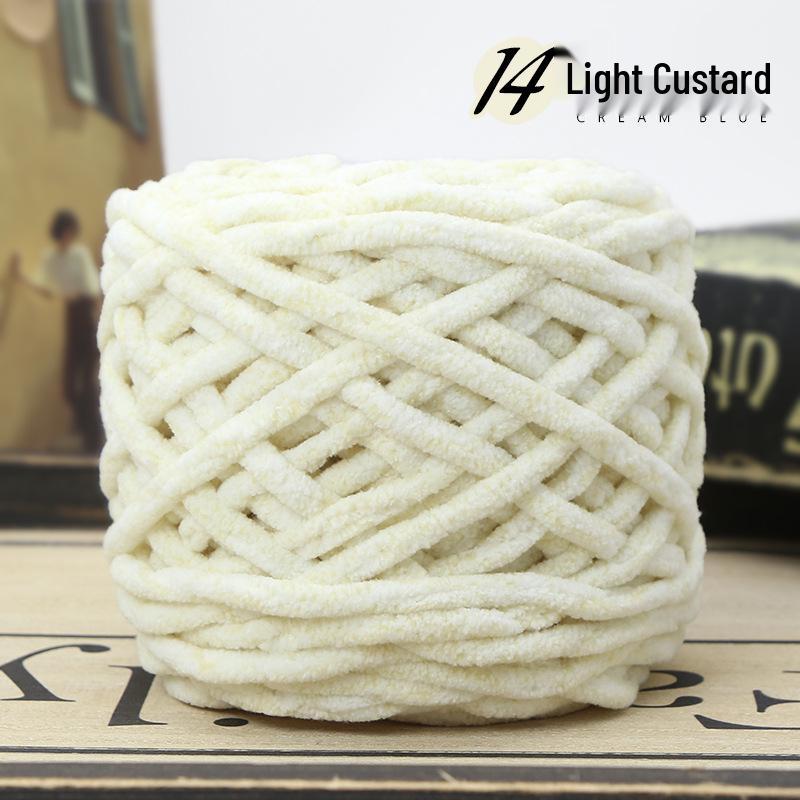 Толстая пряжа Ice Wool для вязания одеял, тапочек, шейных платков и шарфов