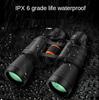 Мощный бинокль, профессиональный телескоп, высокое качество, большой объектив, HD, водонепроницаемые, с низким ночным видением, часы с луной для кемпинга