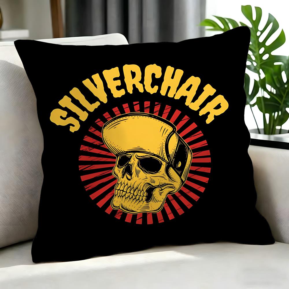 Rock Silverchair Cushion Cover Cushion Cover Set 4Pcs 50X50 45X45 40X40 Pillowcase Decorative Sofa Home Decor