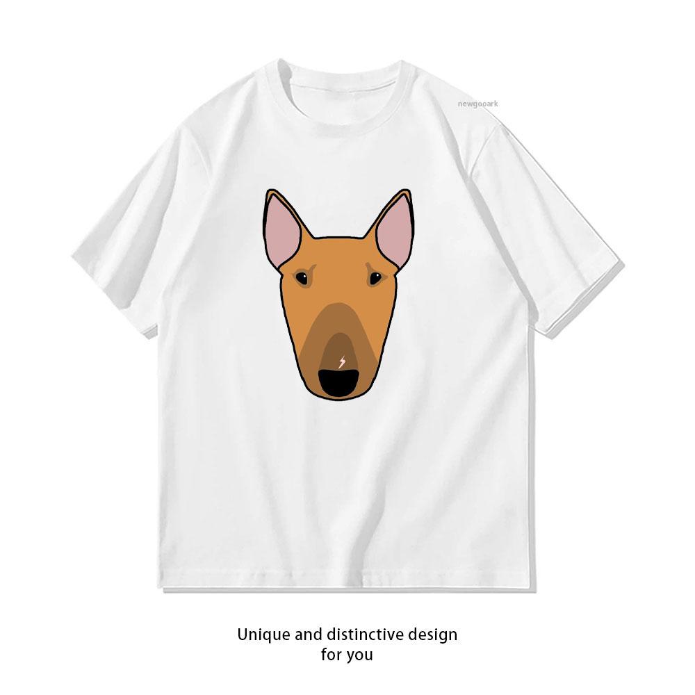 Torvie The Bull Terrier Classic TShirt Women Unisex Casual cotton graphic t shirts Creative streetwear tops tee Shortsleev