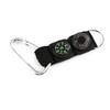 Tool Black Portable Durable High Quality Outdoor Camping Compass Key Chain Carabiner Thermometer