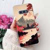 Clear For Samsung S10e Case Cover Luxury Butterfly Love Fashion Flowers Cool Funny Painted Soft Phone Case SM-G970F SM-G9700