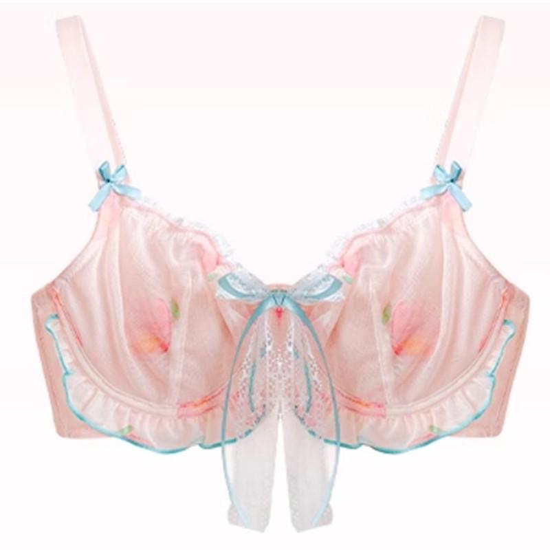 Сладкий и Томный: Японский стиль ультратонкий бюстгальтер с кроличьими ушками – Летнее женское нижнее белье для утонченного образа