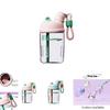 Modern And Minimalist Style Tritan Straw Water Bottle For Boys And Girls Ideal For Office Home And Car Use
