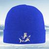 Cat riding shark Funny animal fun Unisex Women Unisex Knitted Hat Beanie Pullover Cap Winter Thermal Warm Christmas Outdoor Cycli