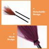 35 Inch Halloween Witch Broom Scary Halloween Props Cosplay Witch Broom Props Ornament Halloween Gift for Halloween Birthday Supplies Cosplay Favors