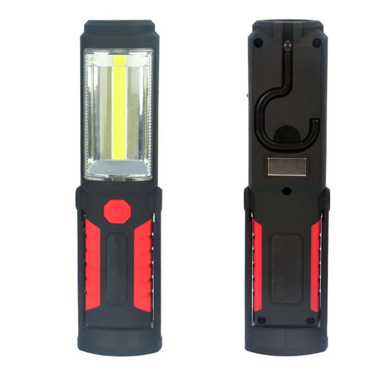 360° Magnetic USB Rechargeable Work Light with Built-in Battery for Car Repair and Emergency Lighting