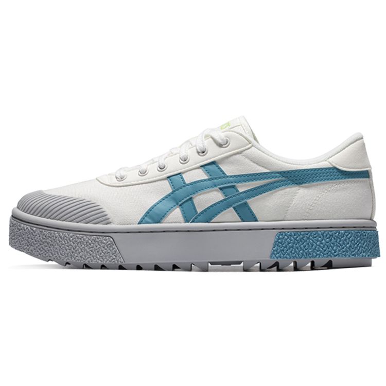 Asics Court Trail Mesh Casual Low-Top Sneakers Unisex Sneakers White Blue 1203A146-103