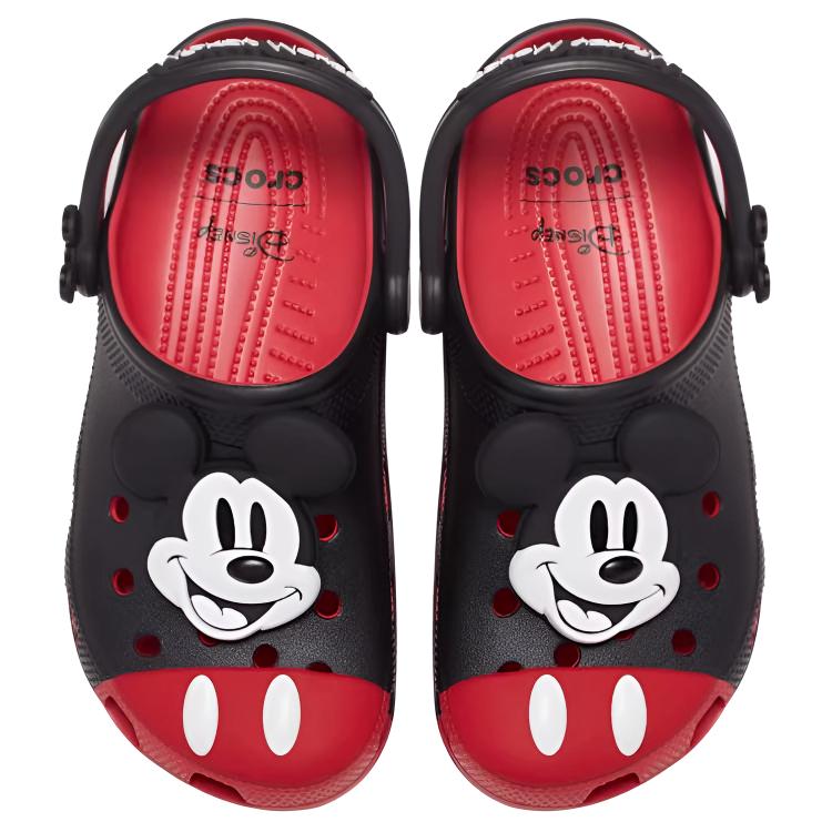 Disney x Crocs Сабо Классические Микки Маус Унисекс Черные 212292-90H