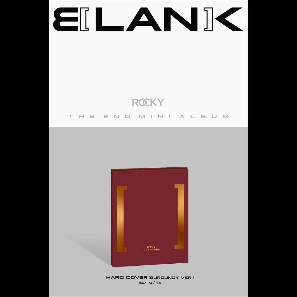 ROCKY - BLANK 2-й мини-альбом (Белая версия. / Бургундская версия.)