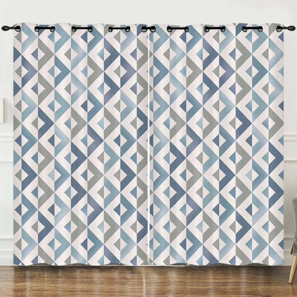 Серия 3D Fresh Printing Цифровая печать Штора Блэкаут и на люверсах