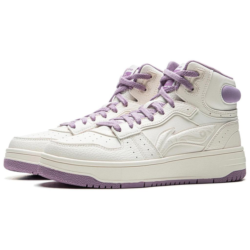 Li Ning Tianji Мягкие HI Скользкие Устойчивые к истиранию Скользкие Устойчивые к истиранию Полуботинки для скейтборда AGCU334-1