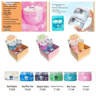 Иридесцентная слайм-масса Little Mu: Кристально чистая и безопасная для детей игрушка-антистресс