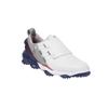 FootJoy Tour Alpha BOA Golf Shoes for 3E Men, White/Navy/Red, 27.0 Cm,
