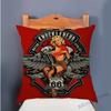Chopper Girl Vintage Sexy Motorcycle Girls Poster Art Decor Throw Pillow Case Car Pillows Retro Motorbike Biker Cushion Cover