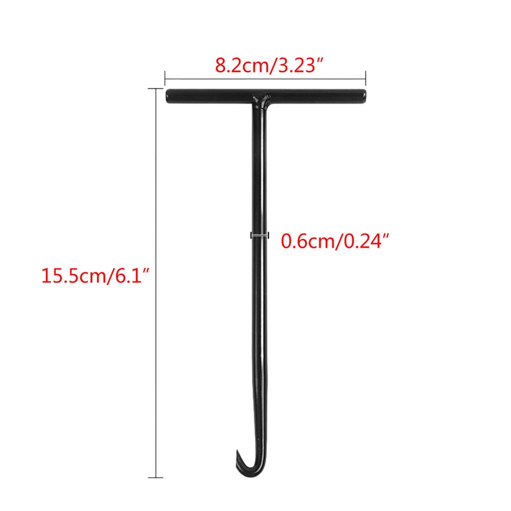 Т-образная ручка, мотоциклетный крюк выхлопной пружины, съемник выхлопной пружины, инструмент, пригодный для тормозов автомобиля и платформы газонокосилки