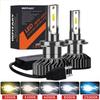 2 шт. мини-автомобильные светодиодные фары H4 высокие/низкие H7 H3 H1 H8 H11 декодирование Canbus 80 Вт 16000LM супер яркие противотуманные фары HB3 HB4 9005 9006 HIR2 9012 авто лампы 12 В