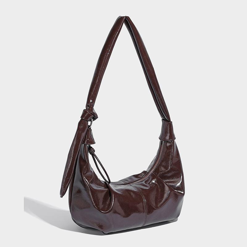 Роскошная сумка высокого класса, повседневная, универсальная, сумка-пельмень, осень-зима, новая модная элегантная на плечо, подмышку