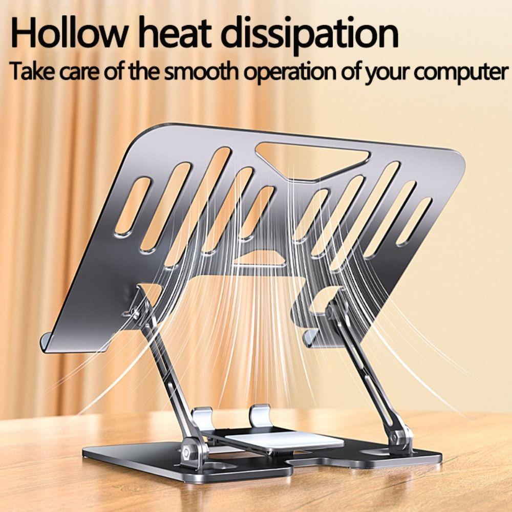 Foldable 2-in-1 Laptop Stand Vertical Cooling  Bracket High Quality Tablet Stand  Office