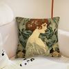 nouveau era Redhead Lady cushion cover Pillow Case Plush Fabric Soft Double Sided Print Sofa Cushion Cover Throw Pillow Covers