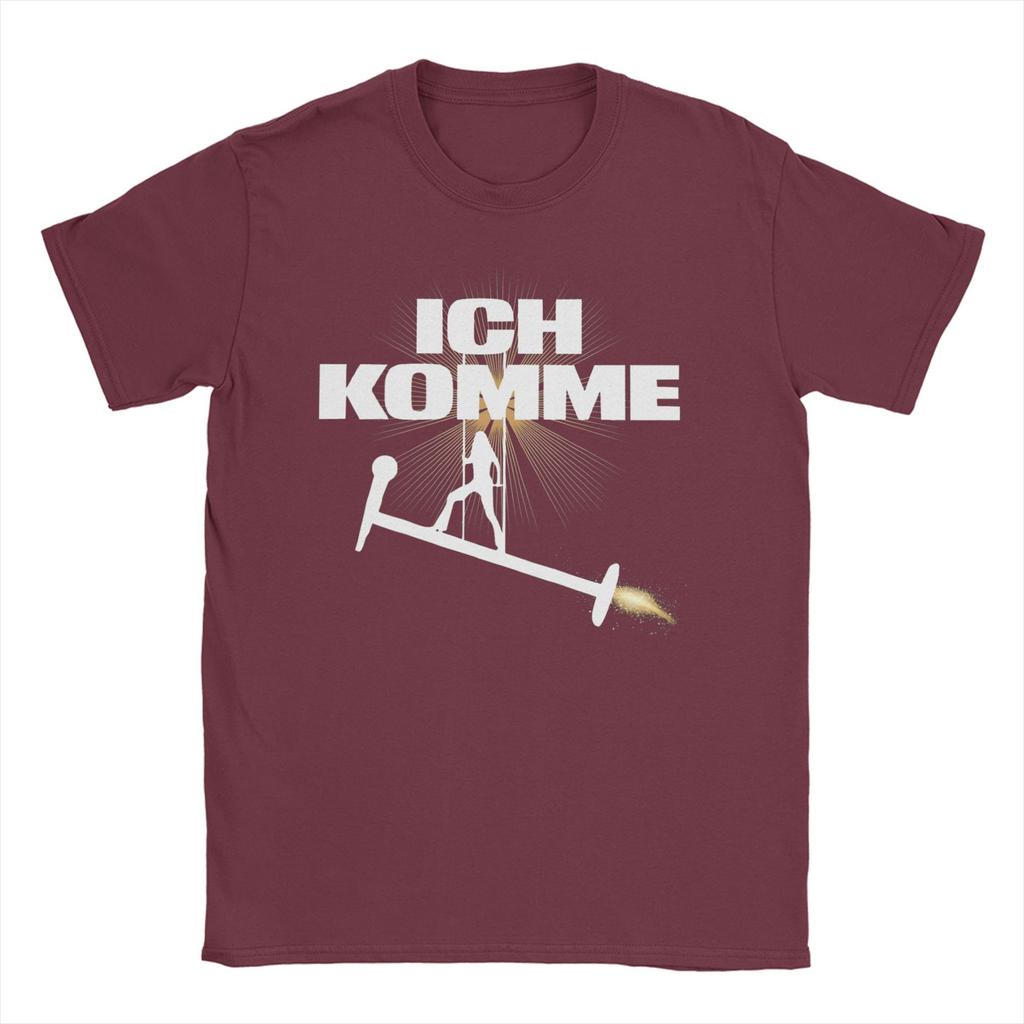 Erika VikUnisex Ich Komme T Shirt for Unisex Cotton Casual TShirts Round Neck Eurovisions Tees Short Sleeve Tops New Arrival