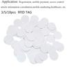 5/10pcs Round Consumption Sample Smart Chip Ntag 215 RFID NFC Tag
