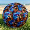 Demon Slayer Print Size 5 Soccer Ball, PU Wear Resistant Football for Match Training and Daily Practice, Birthday Gift for Soccer Fans