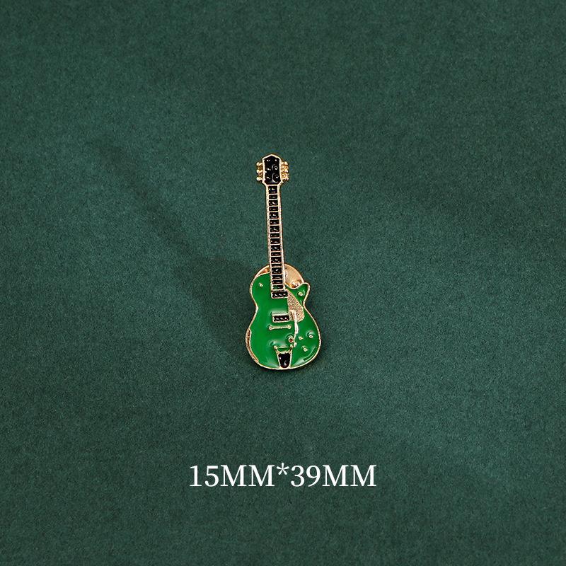 Musical Instrument Series Electric Guitar Violin Metal Enamel Brooch Fashion Personality Lapel Pin Badge Jewelry Gift for Friend