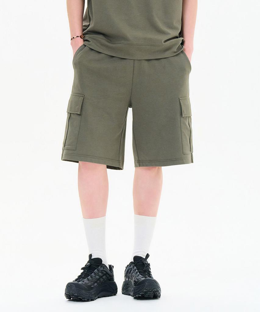 CHASECULT Unisex Cotton Cargo Bermuda Pants-Fbru2511D0V