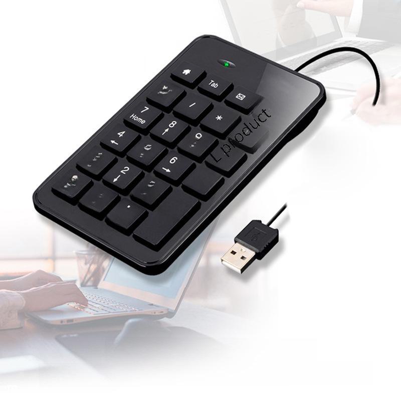 Компактная проводная цифровая USB-клавиатура для бухгалтерского учета и финансов.