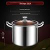 Глубокая суповая кастрюля Zhuochuang Jingpin из нержавеющей стали 316