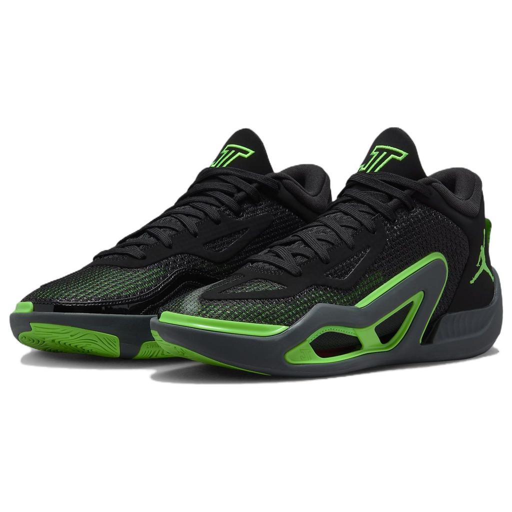 Мужские кроссовки Air Jordan Tatum 1 PF Green Strike Черный Антрацит DZ3330-003