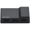 BUFFALO совместимый с ПК/ТВ 4-портовый автономный концентратор черный BSH4A11BK
