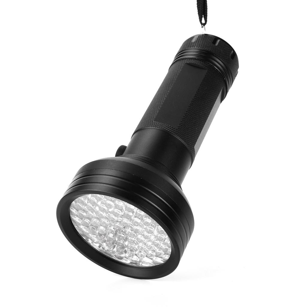UV Flashlight 395 400nm Auto Air Conditioner Oil Pipes Leak Detector Tool 68 LED Purple Light Flashlight UV Glue Curing