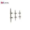 Round Ram's Horn Yacht Cleat - 4/6/8 Inch, 316 Stainless Steel Boat Rope Base