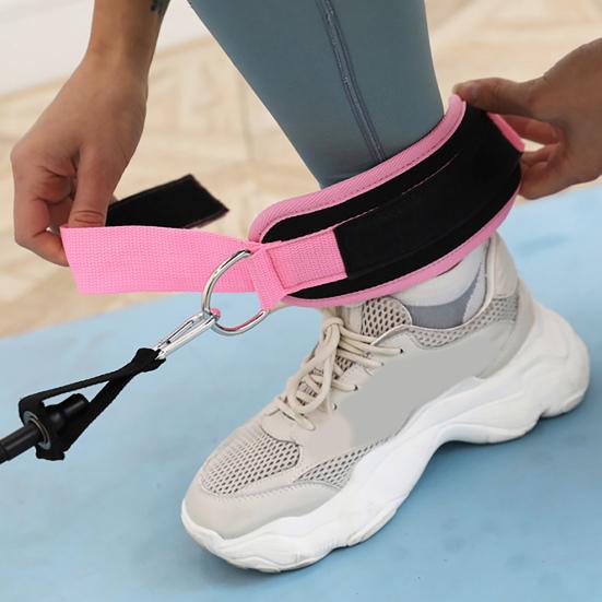 Фитнес ремешок на лодыжку с 3 эспандерами для тренировки ягодиц, тренировки ног, махов назад, ягодиц, отводящих мышц бедра, упражнений для тела, эспандеры для лодыжек с манжетами